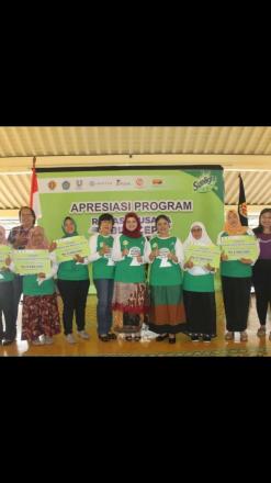 LOMBA UMKM BINAAN PKK DESA SRIHARDONO DI KEPATIHAN